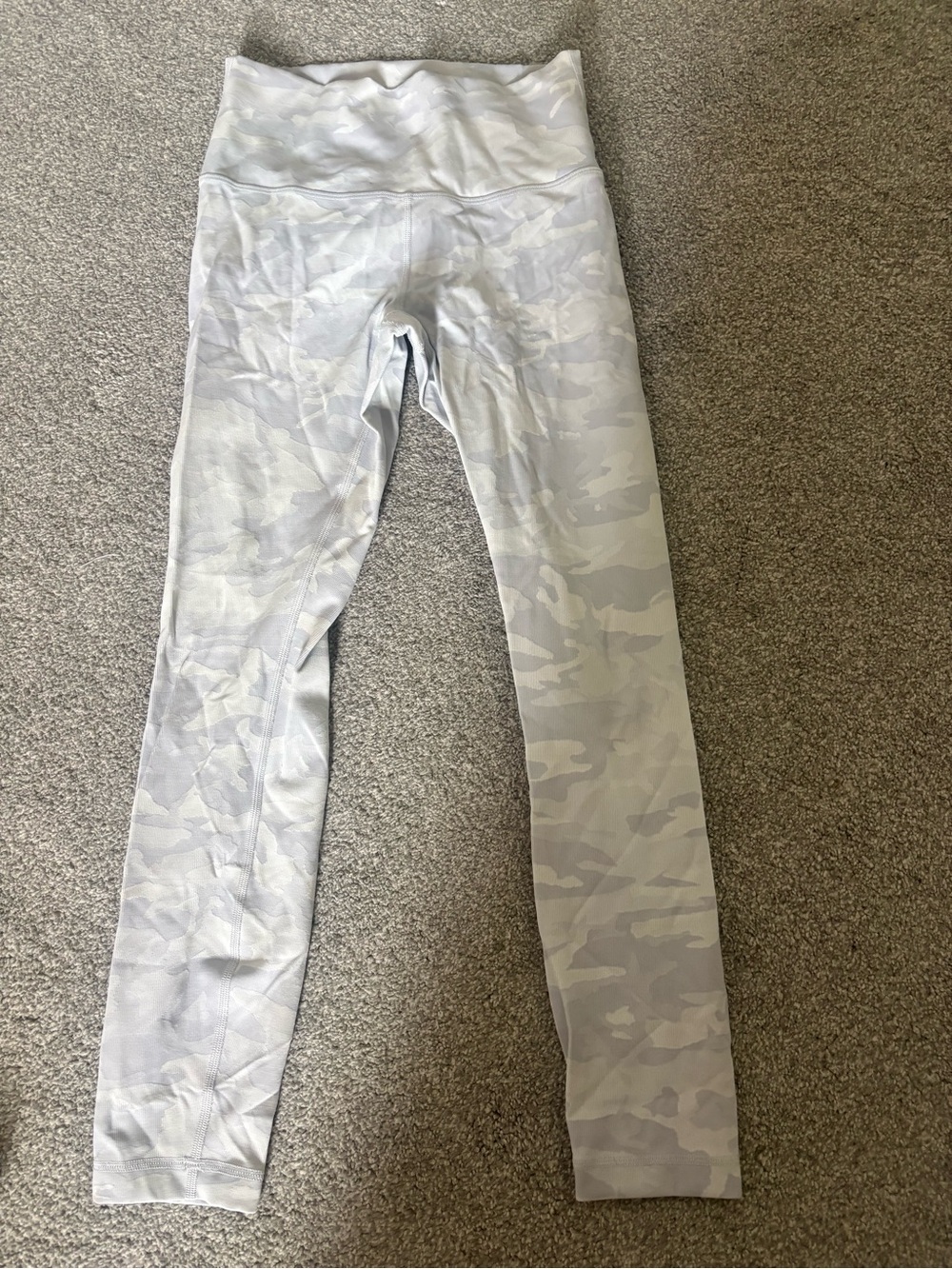 lululemon athletica White Camo High-Rise Leggings